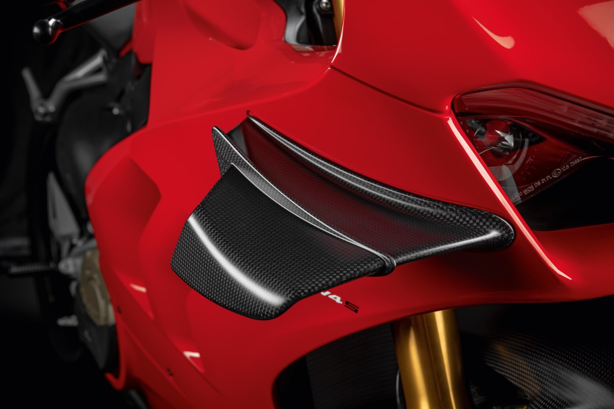 Ducati Carbon Wing Set V4 96981311Aa