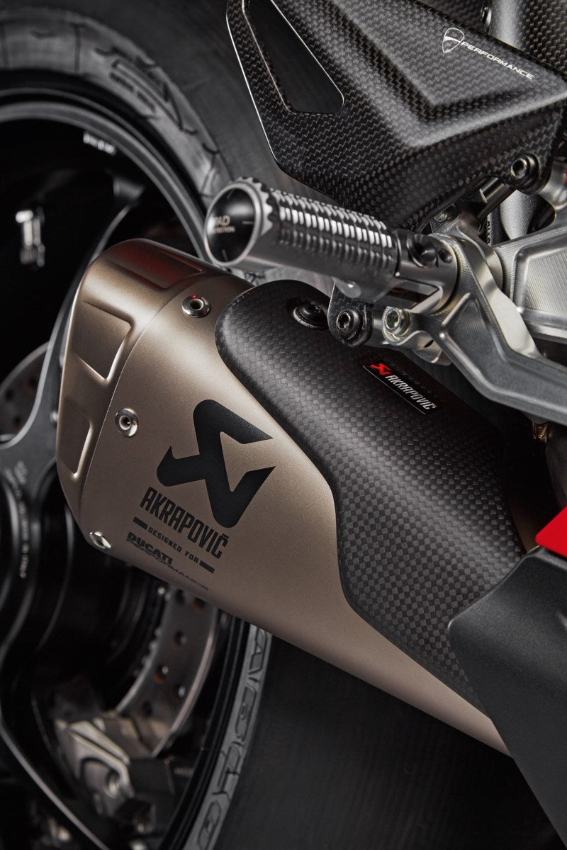 Panigale V4 Ducati Performance Race Exhaust by Akropovic - 96481386C