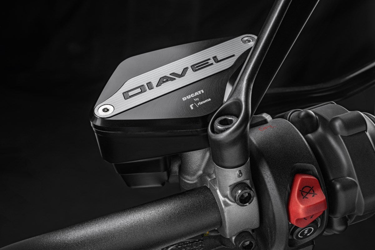 BRAKE/CLUTCH RESERVOIR COVER SET RIZOMA