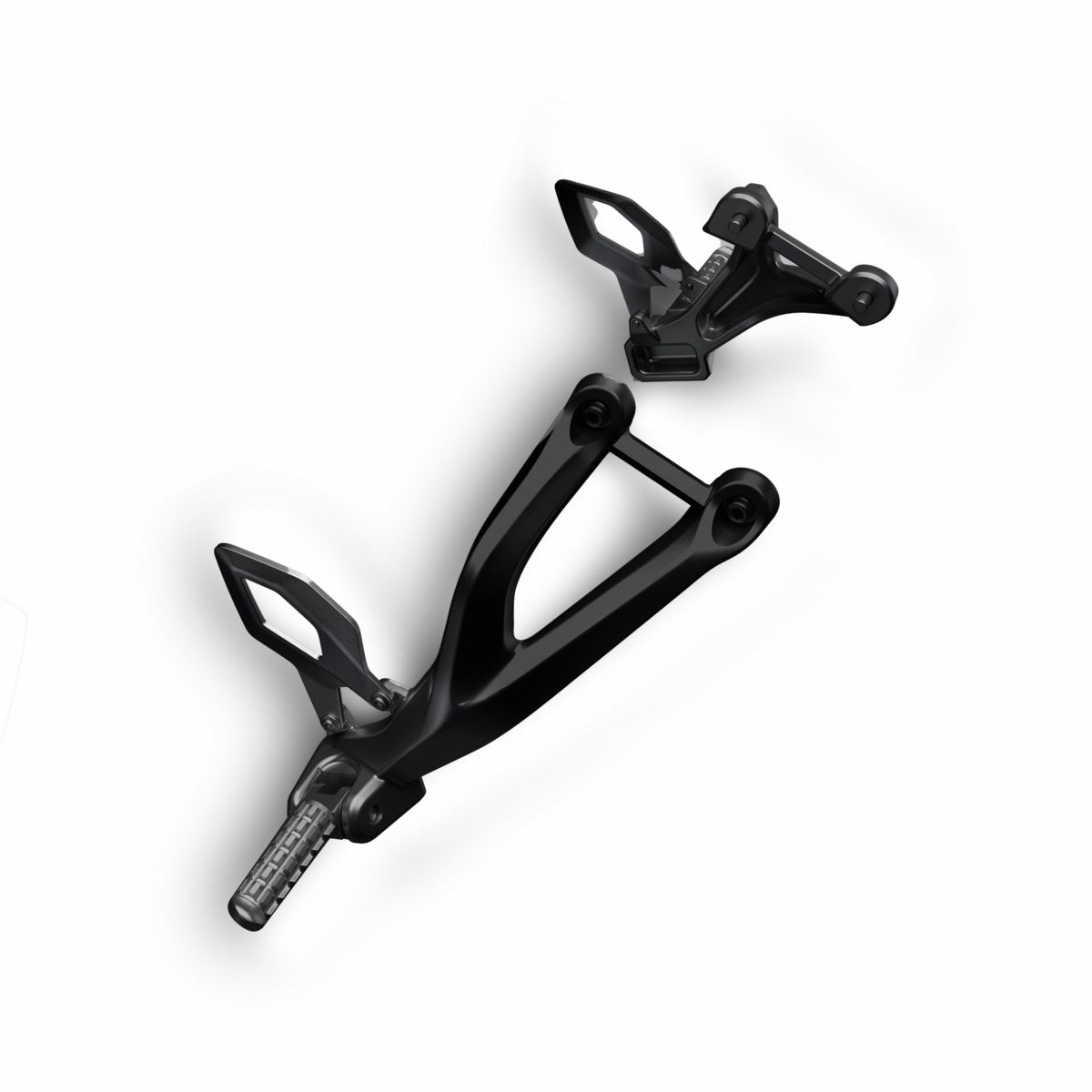 SET PEDANE PASSEGGERO 2102 - NERO