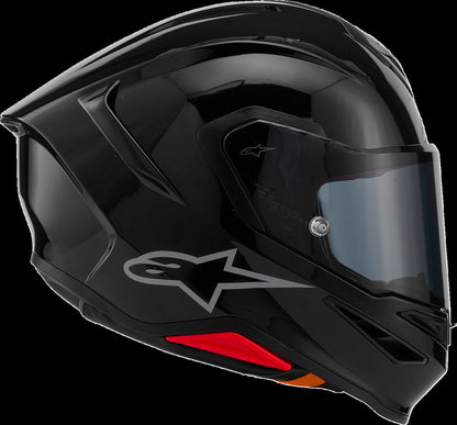 HELMET S-R7 SOLID BK GLOSS ECE06/DOT