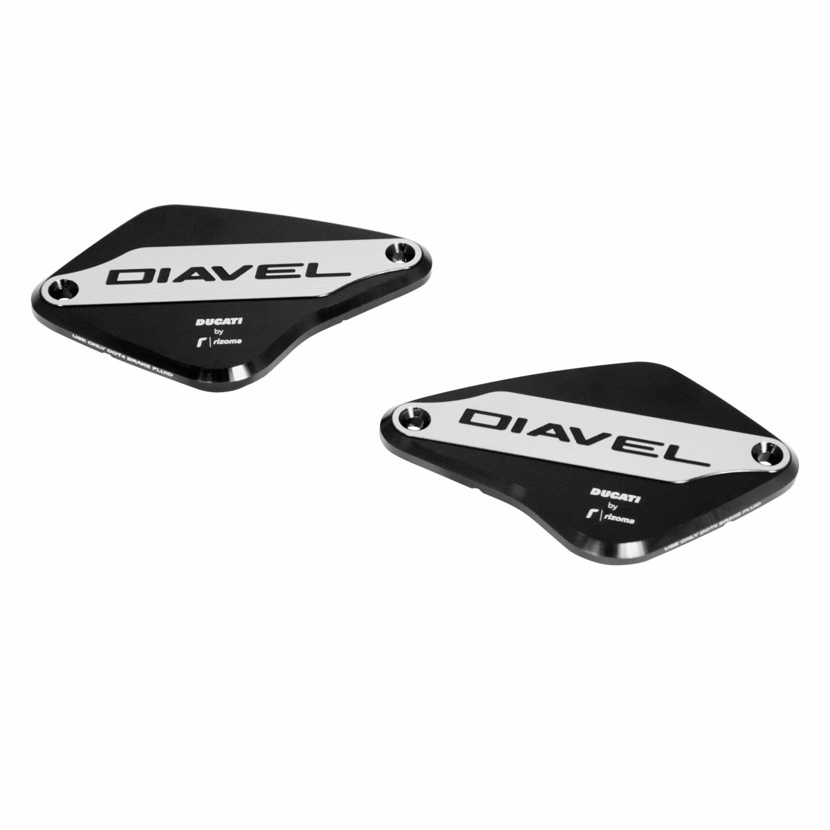 BRAKE/CLUTCH RESERVOIR COVER SET RIZOMA