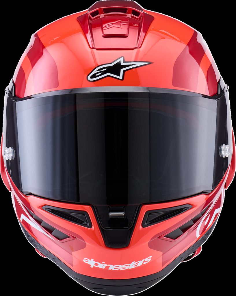 HELMET S-R10 ARIUS BK/WH/ DBL RD GLOSS ECE06/DOT