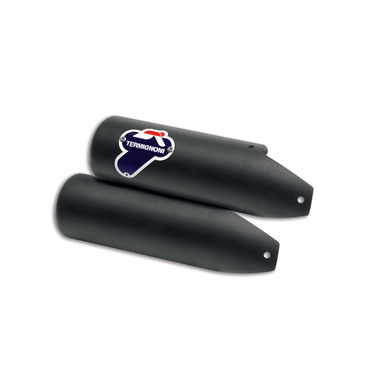 Ducati Type Approved Silencer Cover Set Silver 96481281B