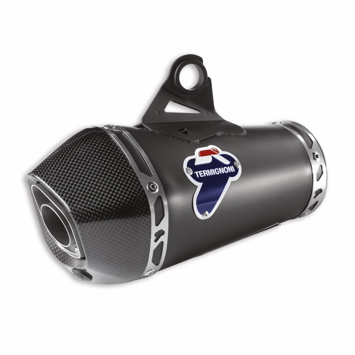 BLACK SLIP-ON RACING SILENCER SCR