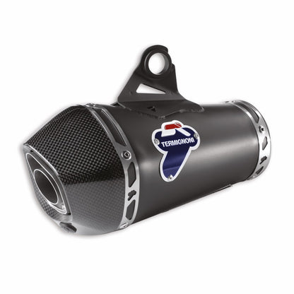 BLACK SLIP-ON RACING SILENCER SCR