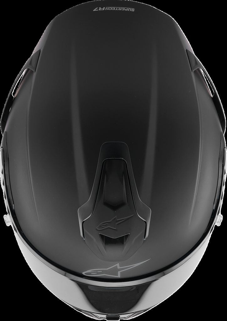 HELMET S-R7 SOLID BK MATT ECE06/DOT