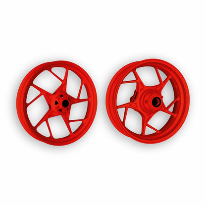 CAST RIM SET V21E BASE/S - RED