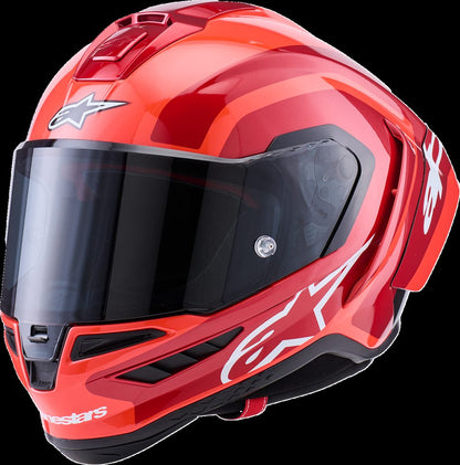 HELMET S-R10 ARIUS BK/WH/ DBL RD GLOSS ECE06/DOT