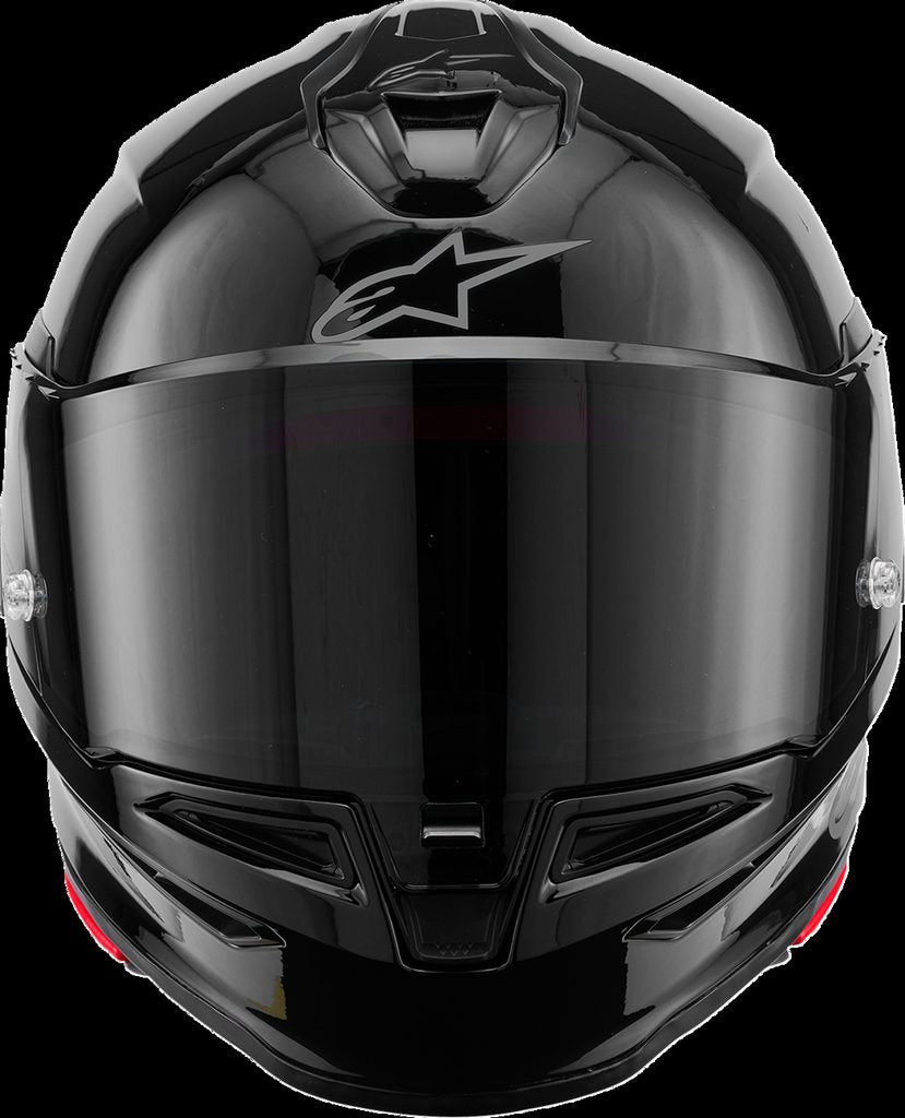 HELMET S-R7 SOLID BK GLOSS ECE06/DOT