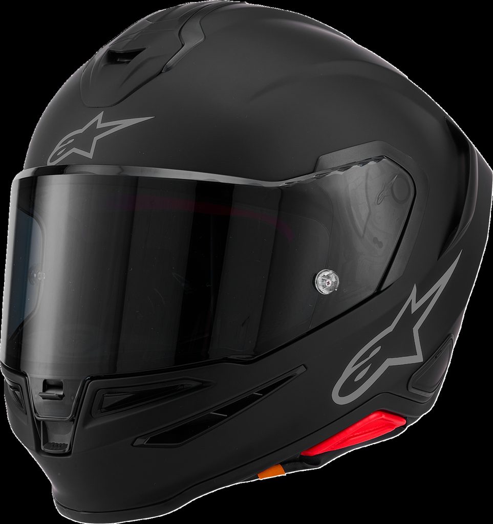 HELMET S-R7 SOLID BK MATT ECE06/DOT