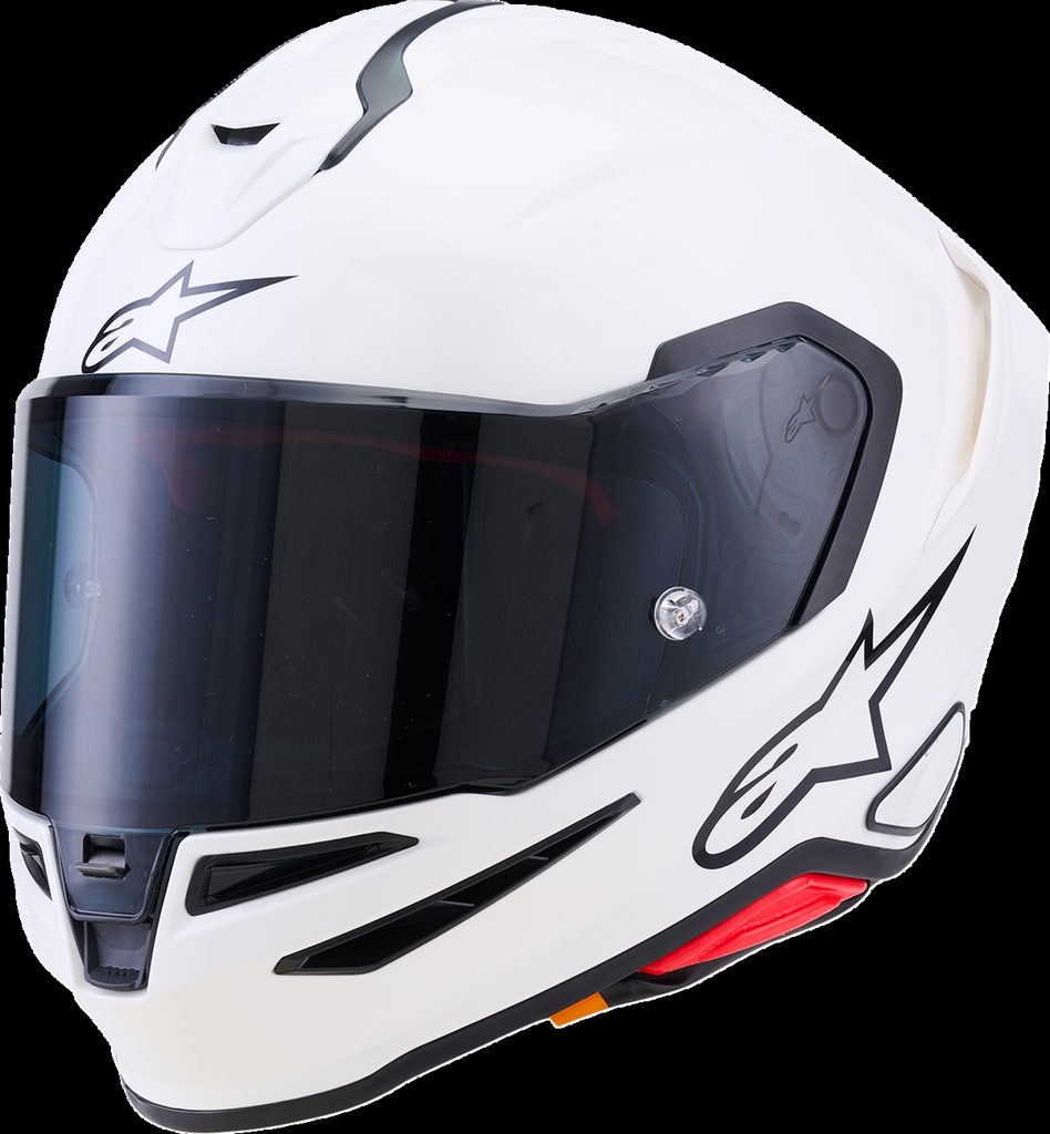 HELMET S-R7 SOLID WT GLOSS ECE06/DOT