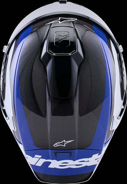 HELMET S-R10 ARIUS BK/WH/BL GLOSS ECE06/DOT