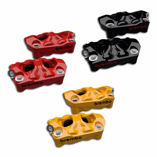 Colored Front Brake Calipers