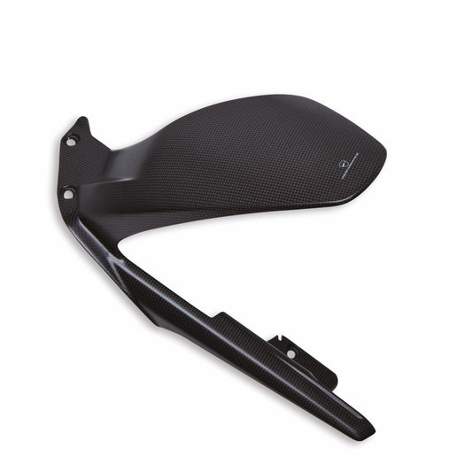 RACING EXHAUST CARBON REAR MUDGUARD SET