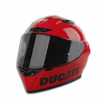 HELMET DUCATI LOGO RED ECE-DOT