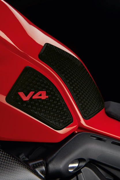 TANK BLACK GRIP PADS SBK V4