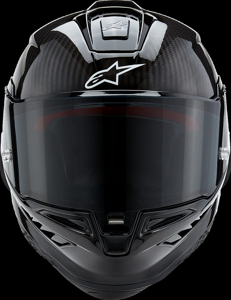 S-R10 SOLID HELMET BLK CARB M&G