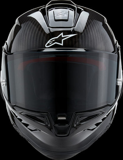 S-R10 SOLID HELMET BLK CARB M&G