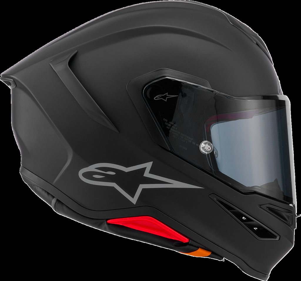 HELMET S-R7 SOLID BK MATT ECE06/DOT