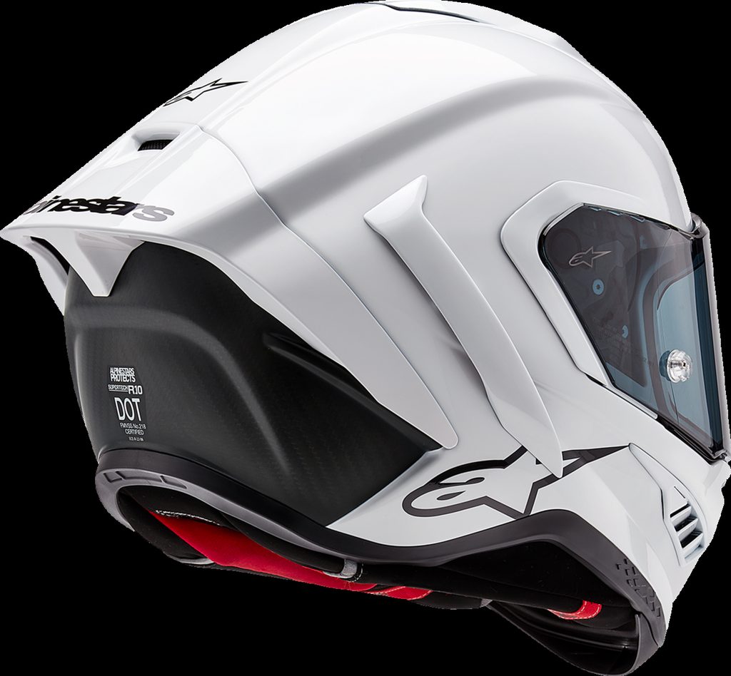 S-R10 SOLID HELMET WHT GLS/BLK MT