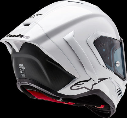 S-R10 SOLID HELMET WHT GLS/BLK MT