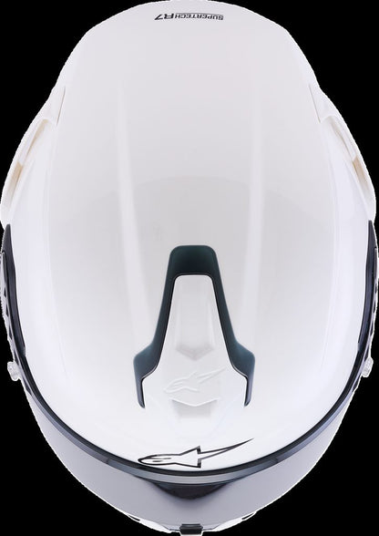 HELMET S-R7 SOLID WT GLOSS ECE06/DOT