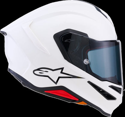 HELMET S-R7 SOLID WT GLOSS ECE06/DOT