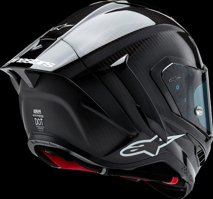 S-R10 SOLID HELMET BLK CARB M&G