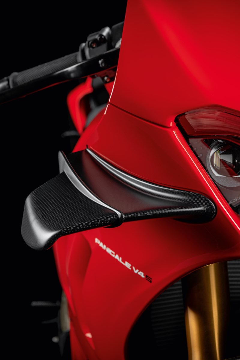Ducati Carbon Wing Set V4 96981311Aa