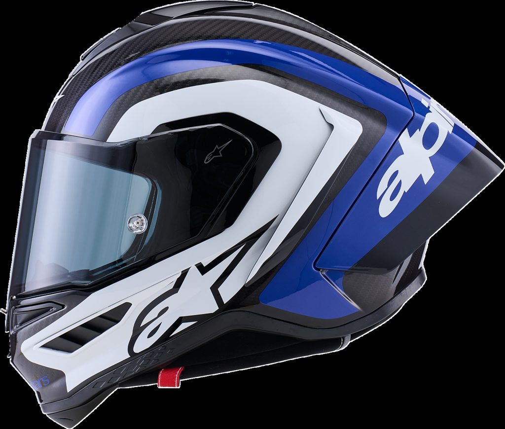 HELMET S-R10 ARIUS BK/WH/BL GLOSS ECE06/DOT