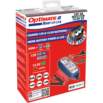 Optimate 2 DUO Battery Charger/Maintainer