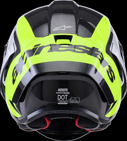 HELMET S-R10 ARIUS BK/SIL/YW FL GLOSS ECE06/DOT