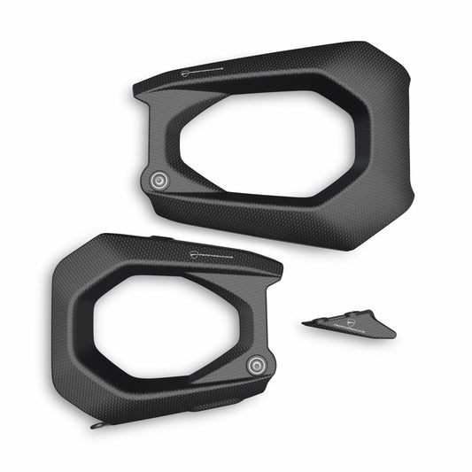 Ducati Set Cover Forcellone Carbonio V21A 96981811Aa