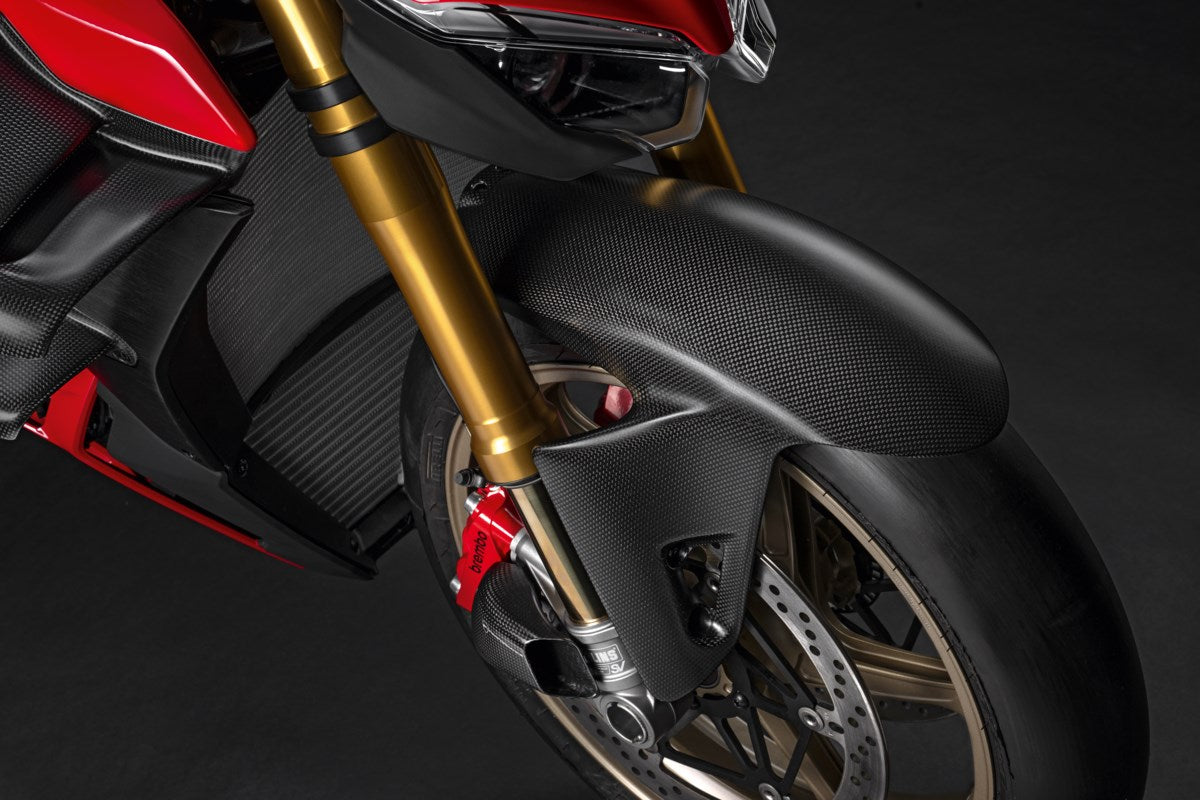 Streetfighter V4 / V4S Carbon front mudguard - 96982181AA