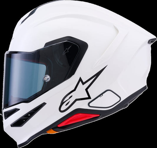 HELMET S-R7 SOLID WT GLOSS ECE06/DOT