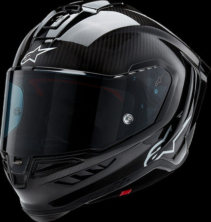 S-R10 SOLID HELMET BLK CARB M&G