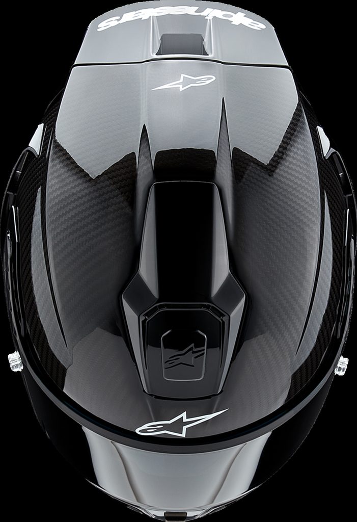 S-R10 SOLID HELMET BLK CARB M&G