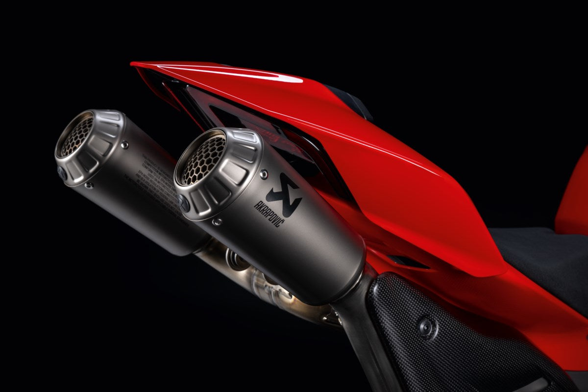 MY25 Panigale V4 Ducati Performance Race exhaust by Akropovic W/ Upmap 96482351AA