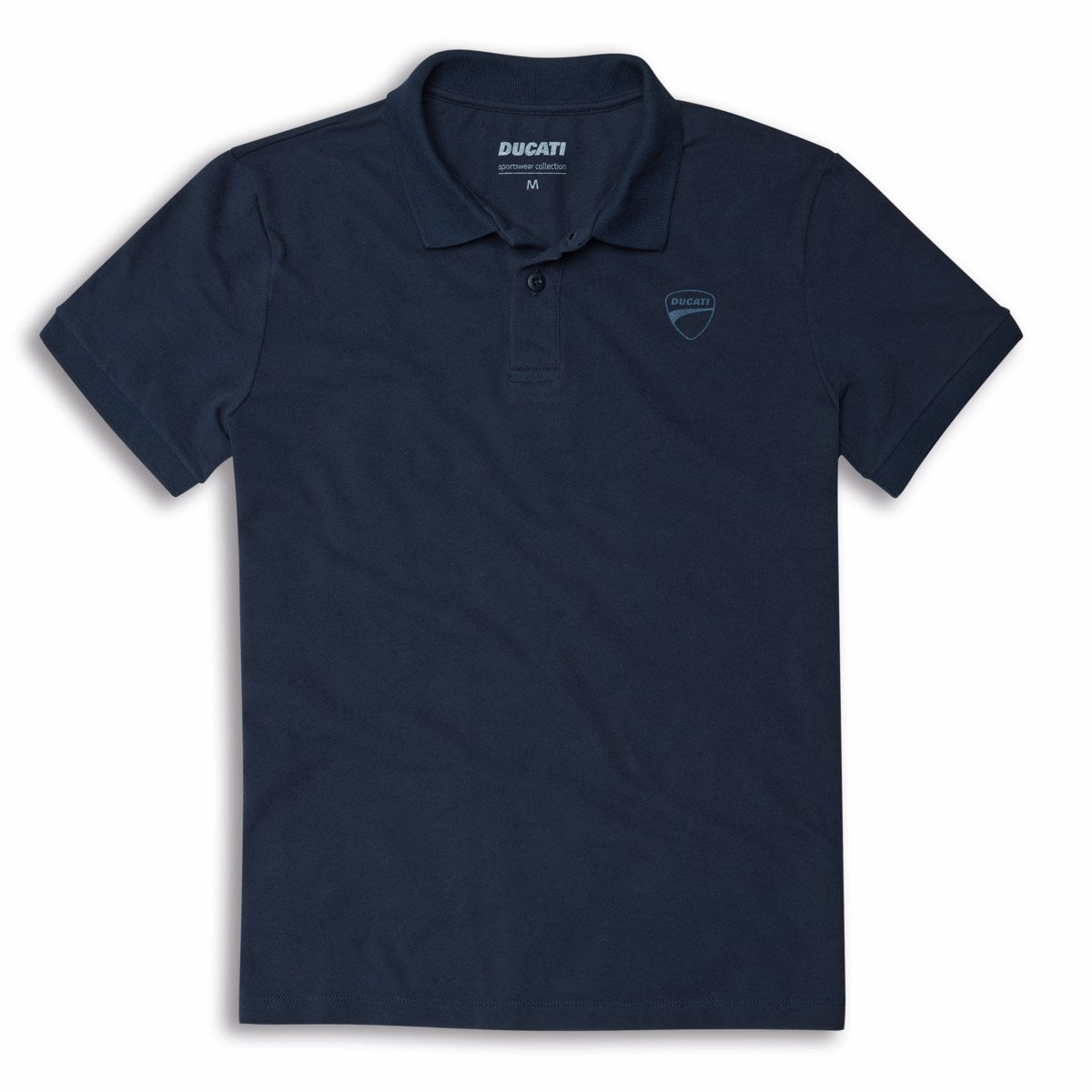 Navy Smart Short-Sleeved Polo Shirt