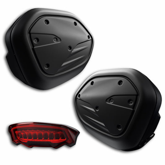 Pair of semi-rigid side panniers - 96780391AA