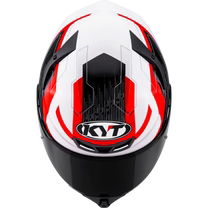 KYT TT-REVO Speeding White Red