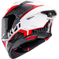 KYT TT-REVO Speeding White Red