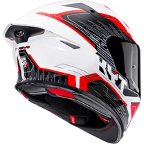KYT TT-REVO Speeding White Red