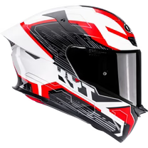 KYT TT-REVO Speeding White Red